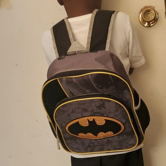 Bat man Backpack - Picture 2 of 4